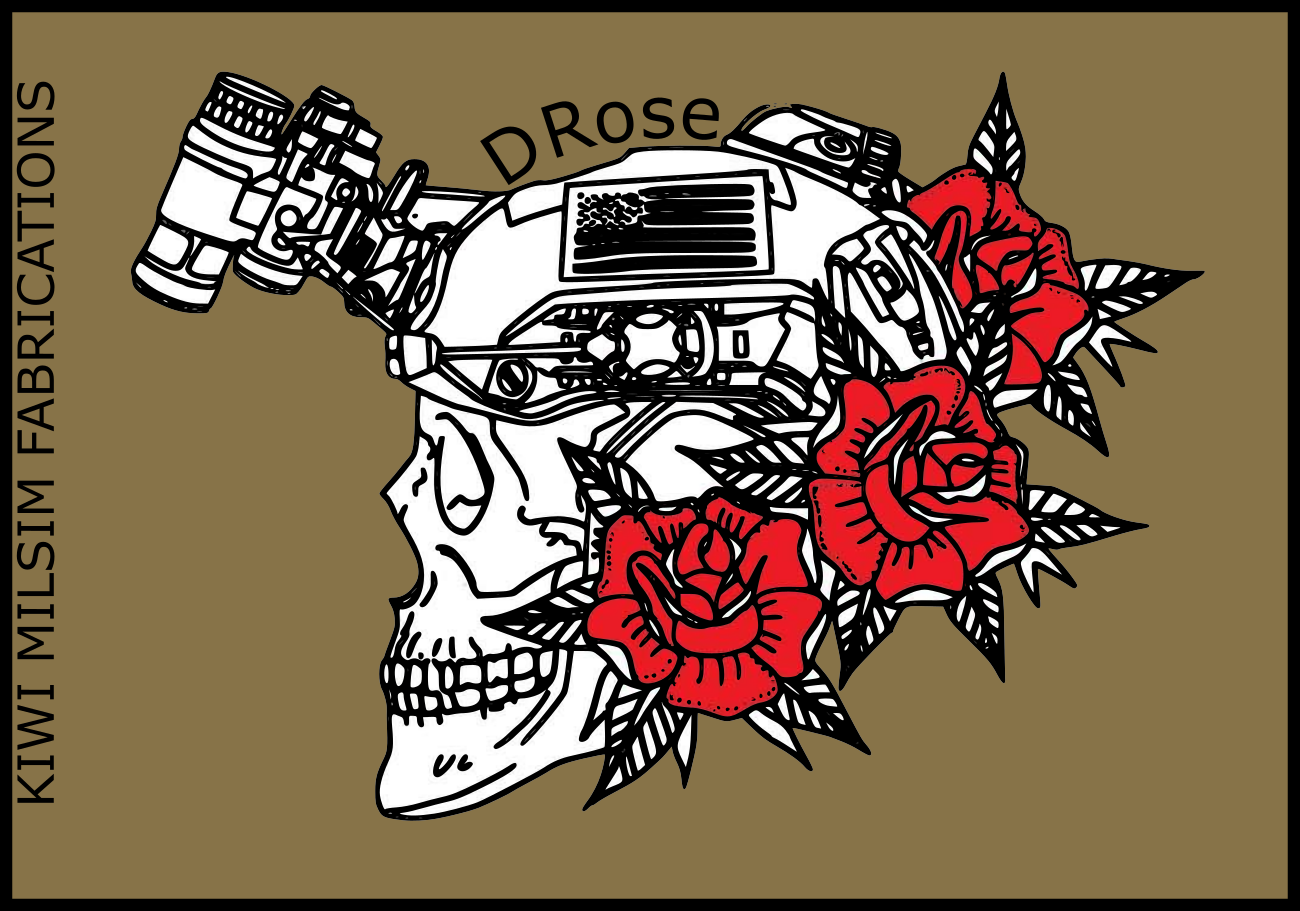 Kiwi Milsim - DRose Stickers