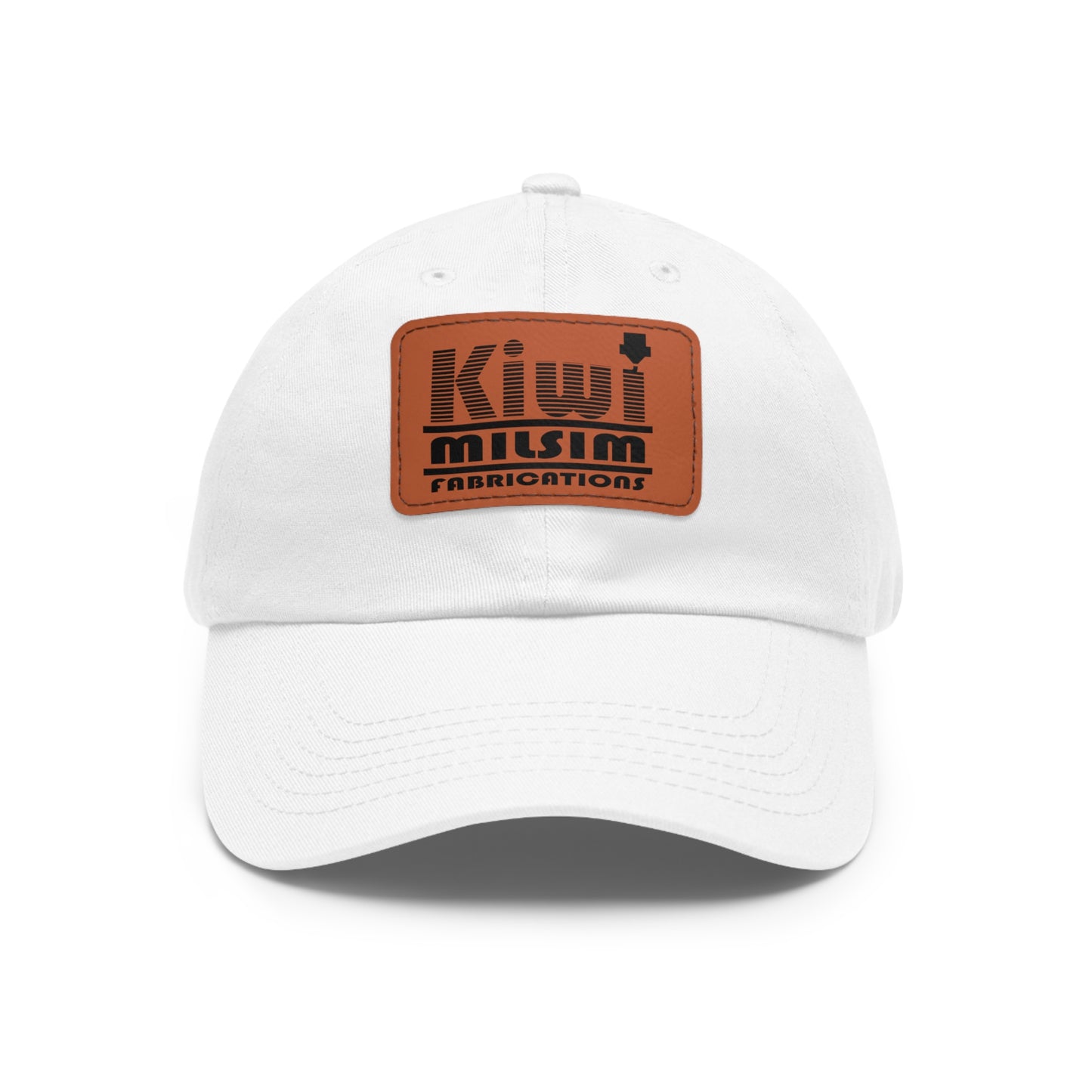 Kiwi Milsim - Hat with Leather Patch (Rectangle)