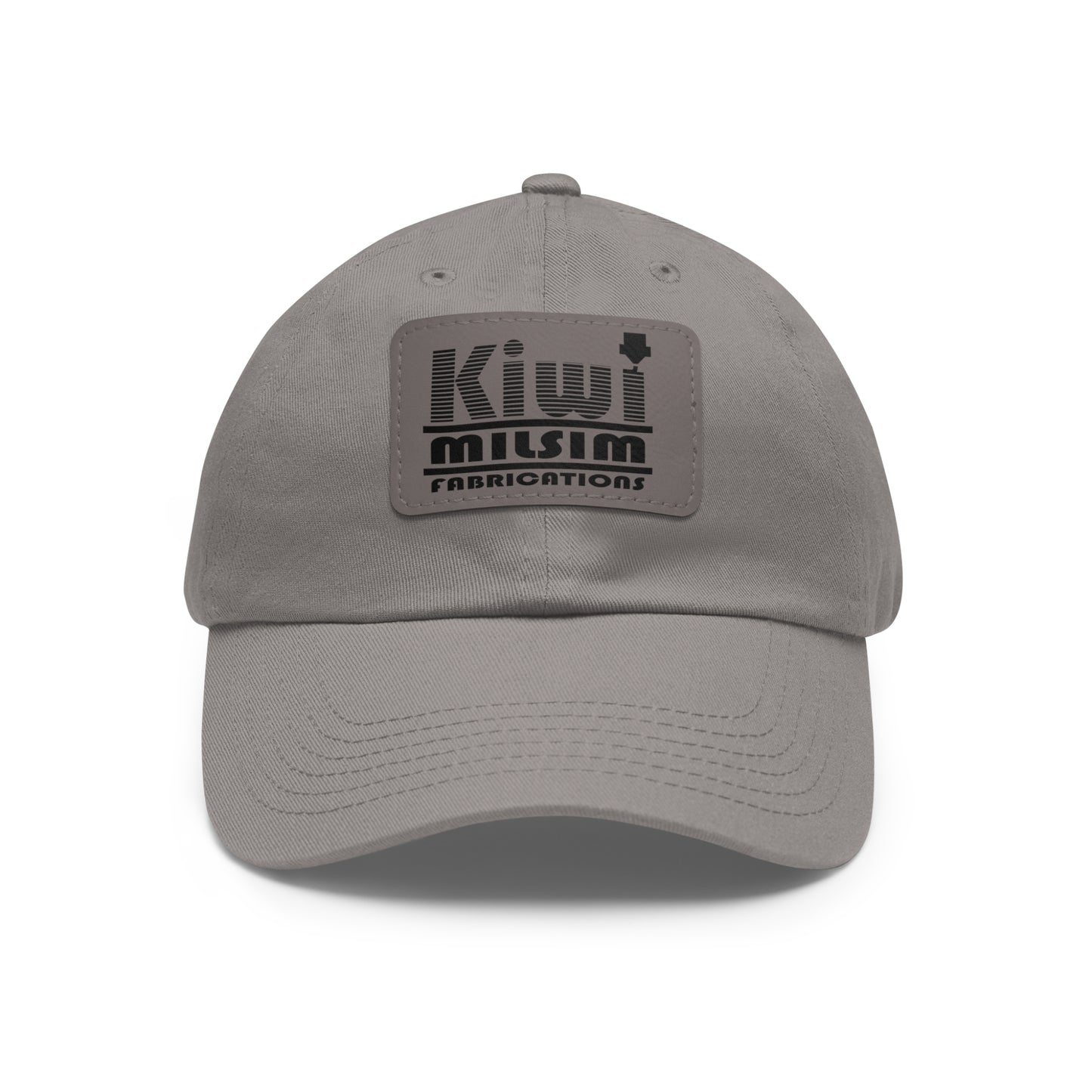 Kiwi Milsim - Hat with Leather Patch (Rectangle)