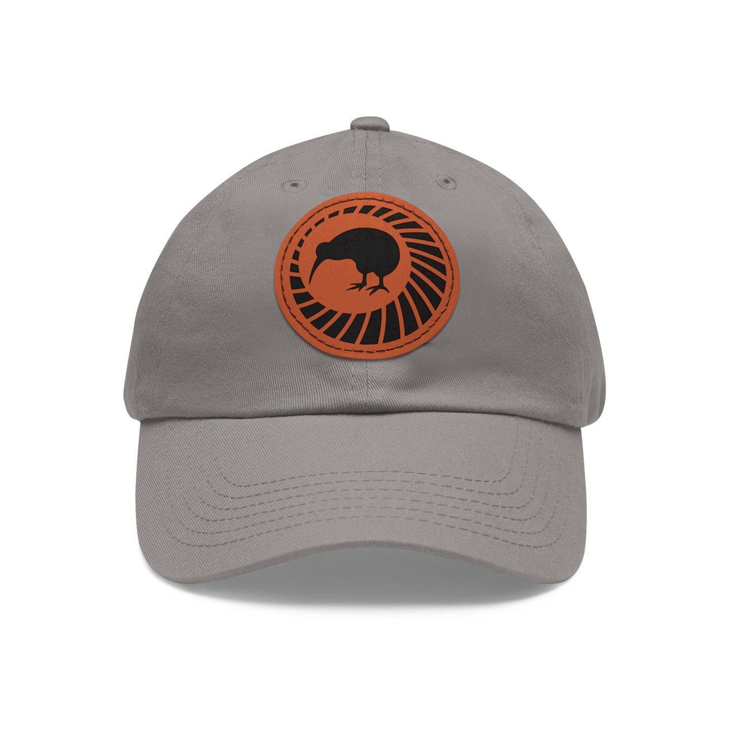 Kiwi Milsim - Hat with Leather Patch (Round)