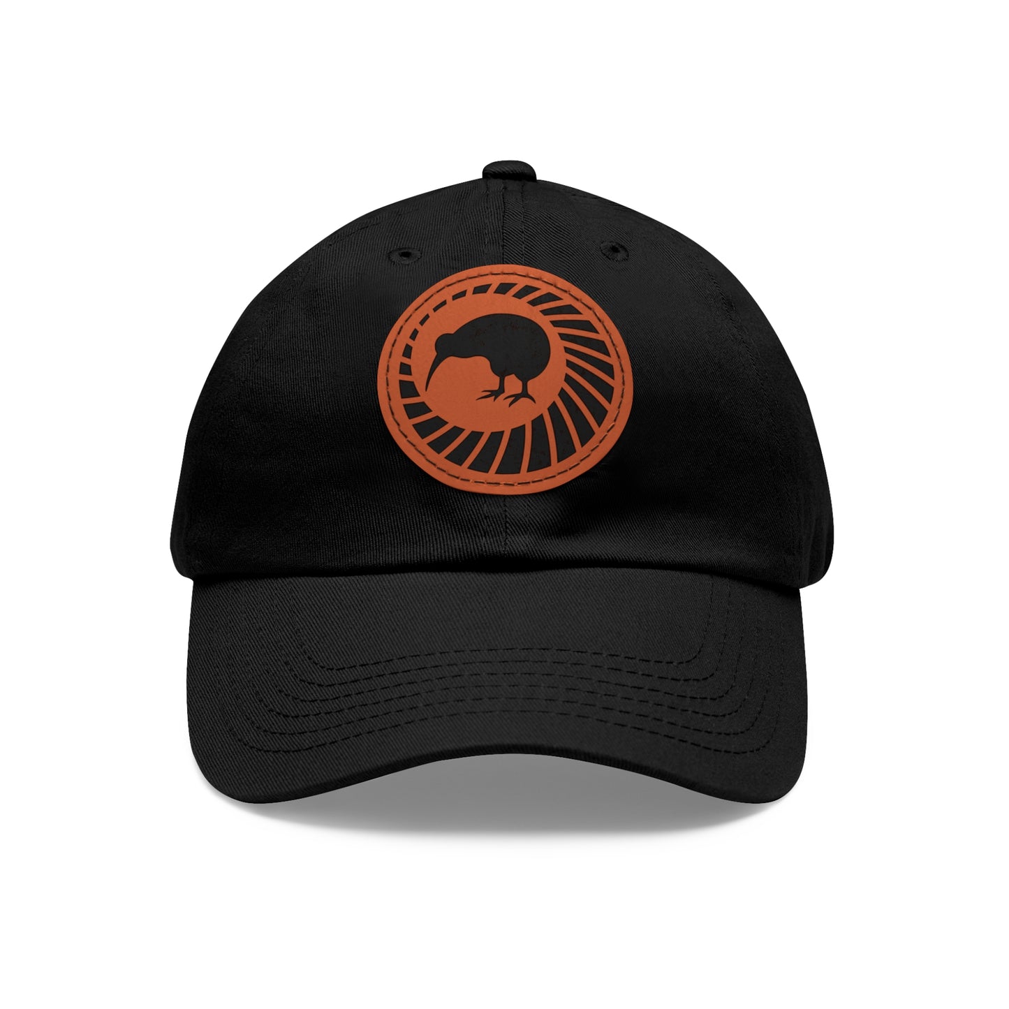 Kiwi Milsim - Hat with Leather Patch (Round)