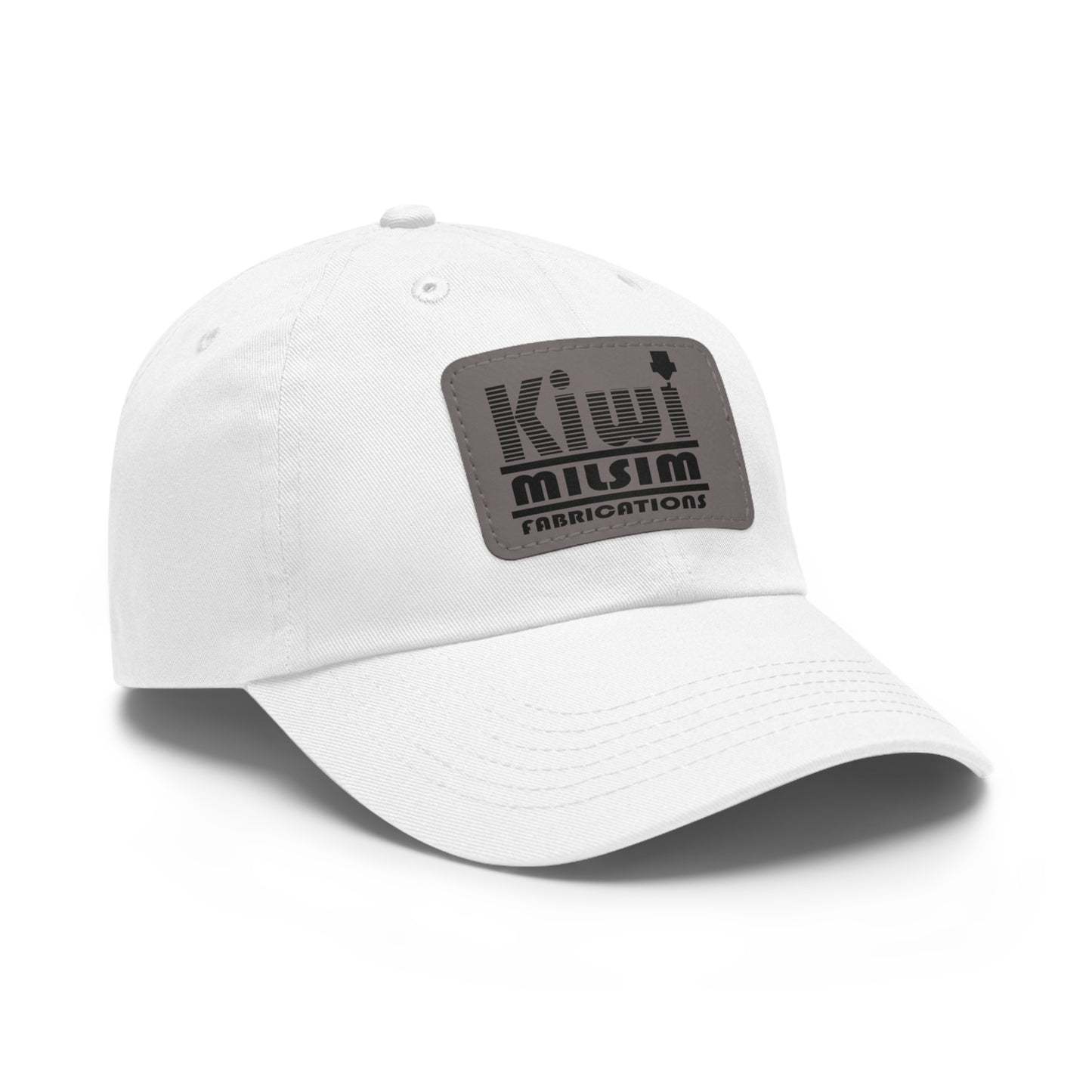 Kiwi Milsim - Hat with Leather Patch (Rectangle)