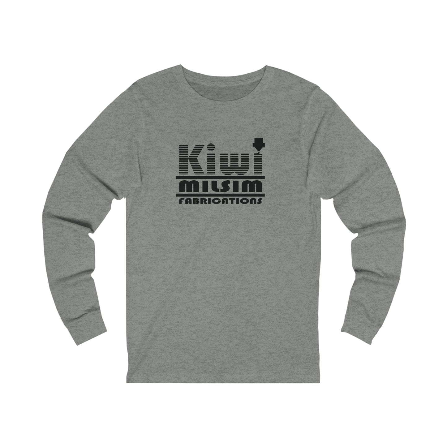 Kiwi Milsim - Print Logo - Unisex Jersey Long Sleeve Tee