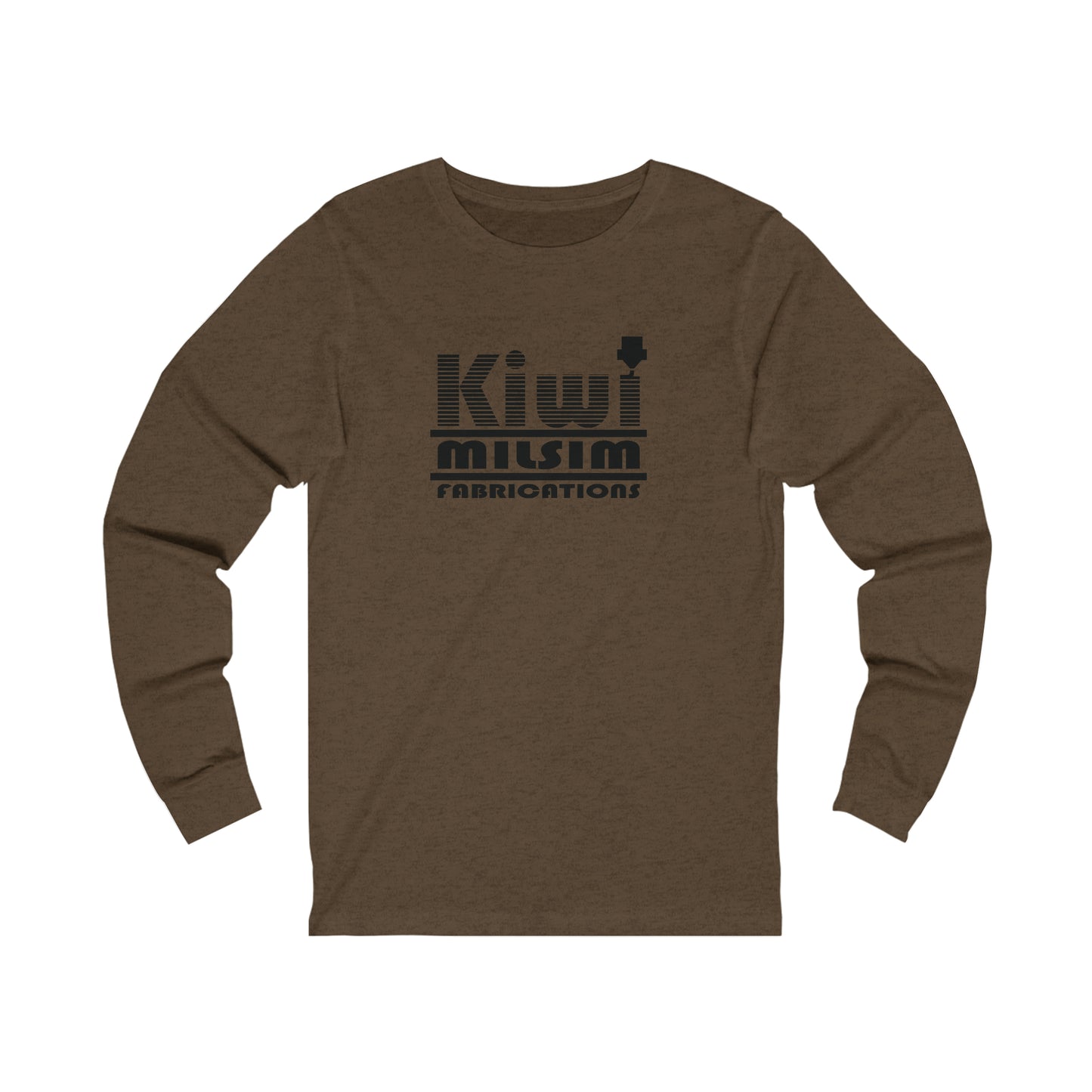 Kiwi Milsim - Print Logo - Unisex Jersey Long Sleeve Tee