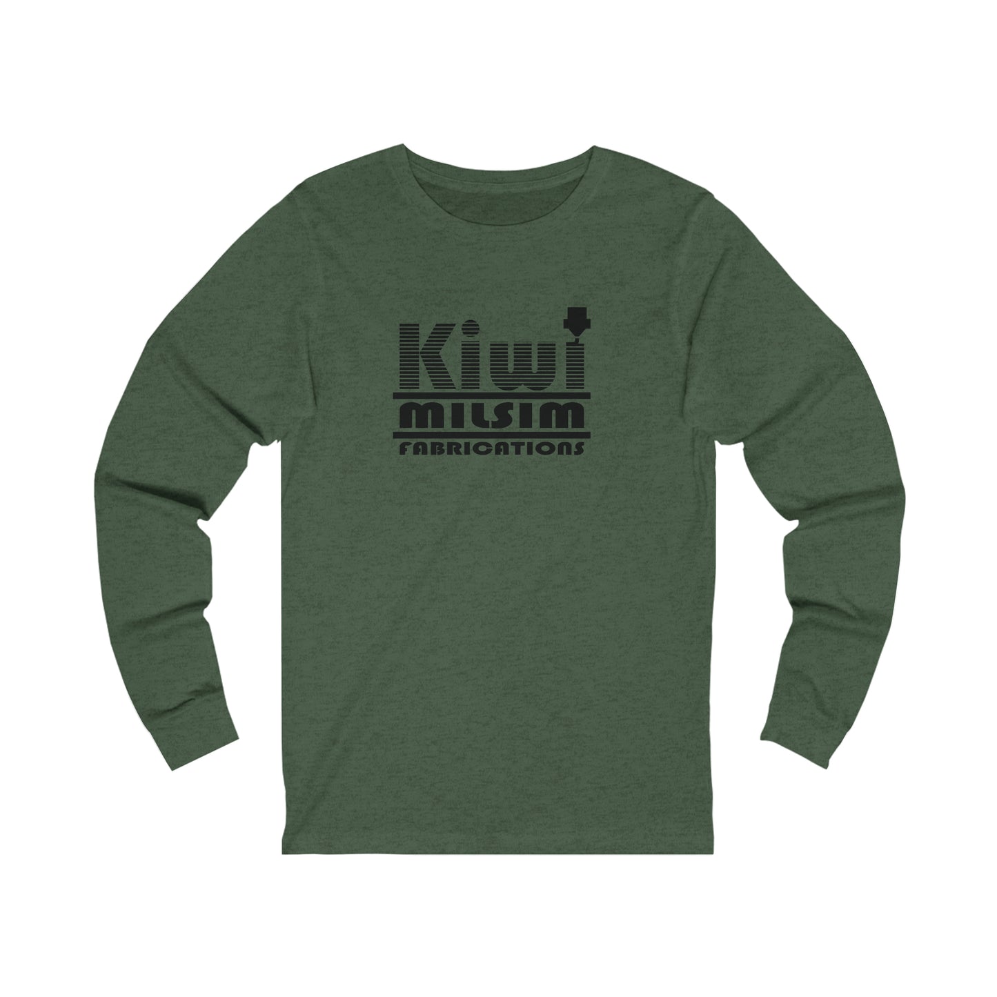 Kiwi Milsim - Print Logo - Unisex Jersey Long Sleeve Tee