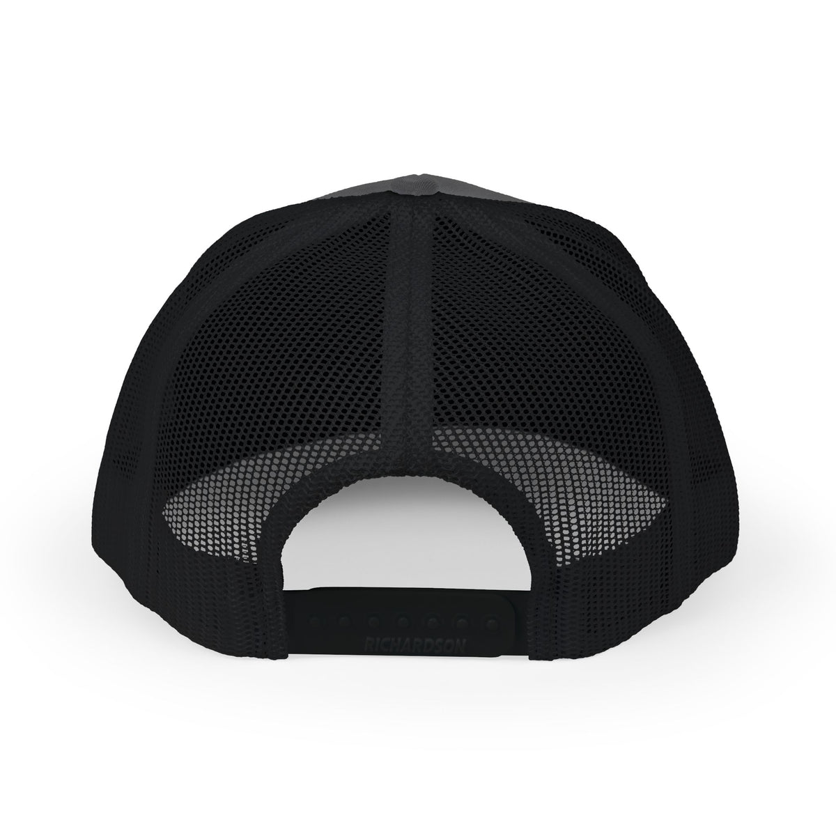 Lion Emblem Trucker Cap – Black Outdoor Adventure Hat