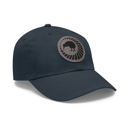 Kiwi Milsim - Hat with Leather Patch (Round)