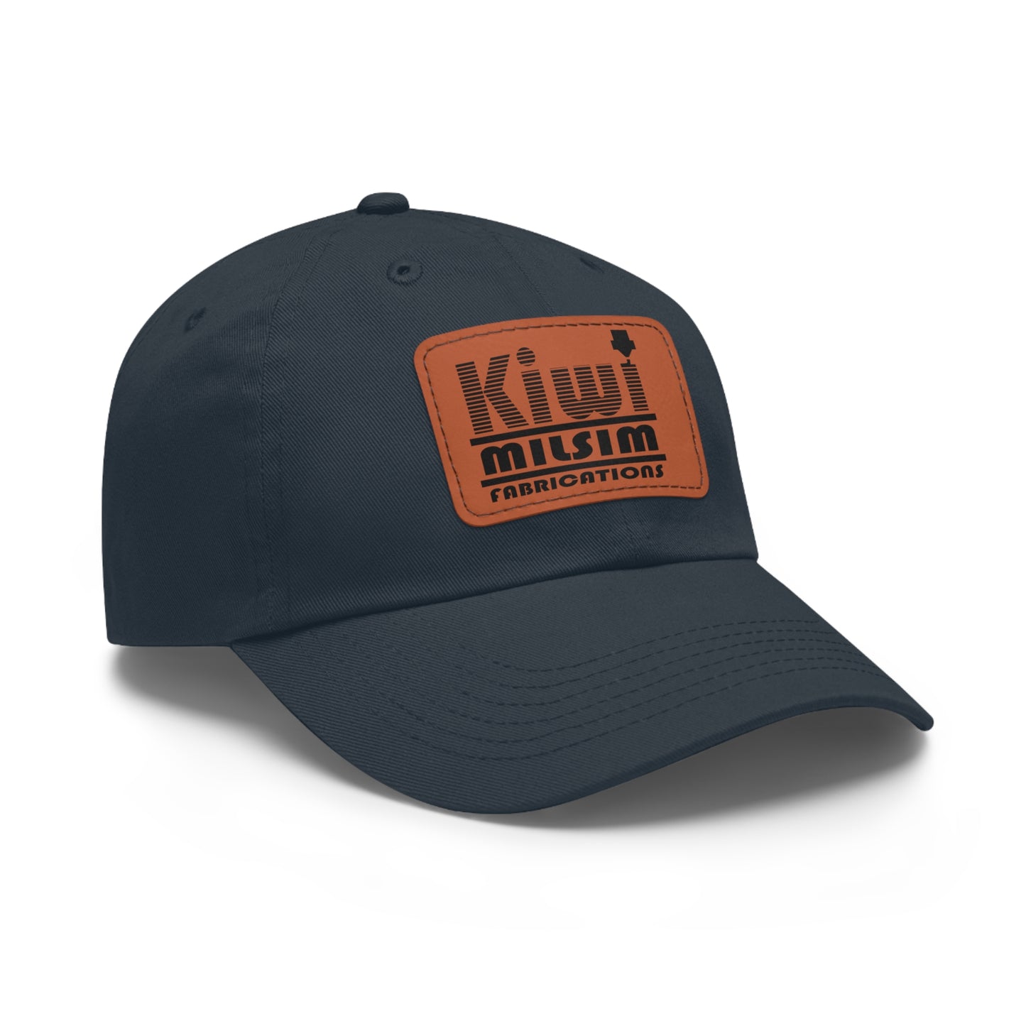 Kiwi Milsim - Hat with Leather Patch (Rectangle)