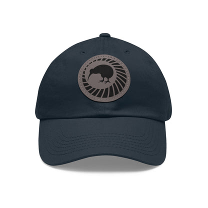 Kiwi Milsim - Hat with Leather Patch (Round)