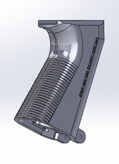 Kiwi Milsim - A&K M249 Pressure Pad Grip